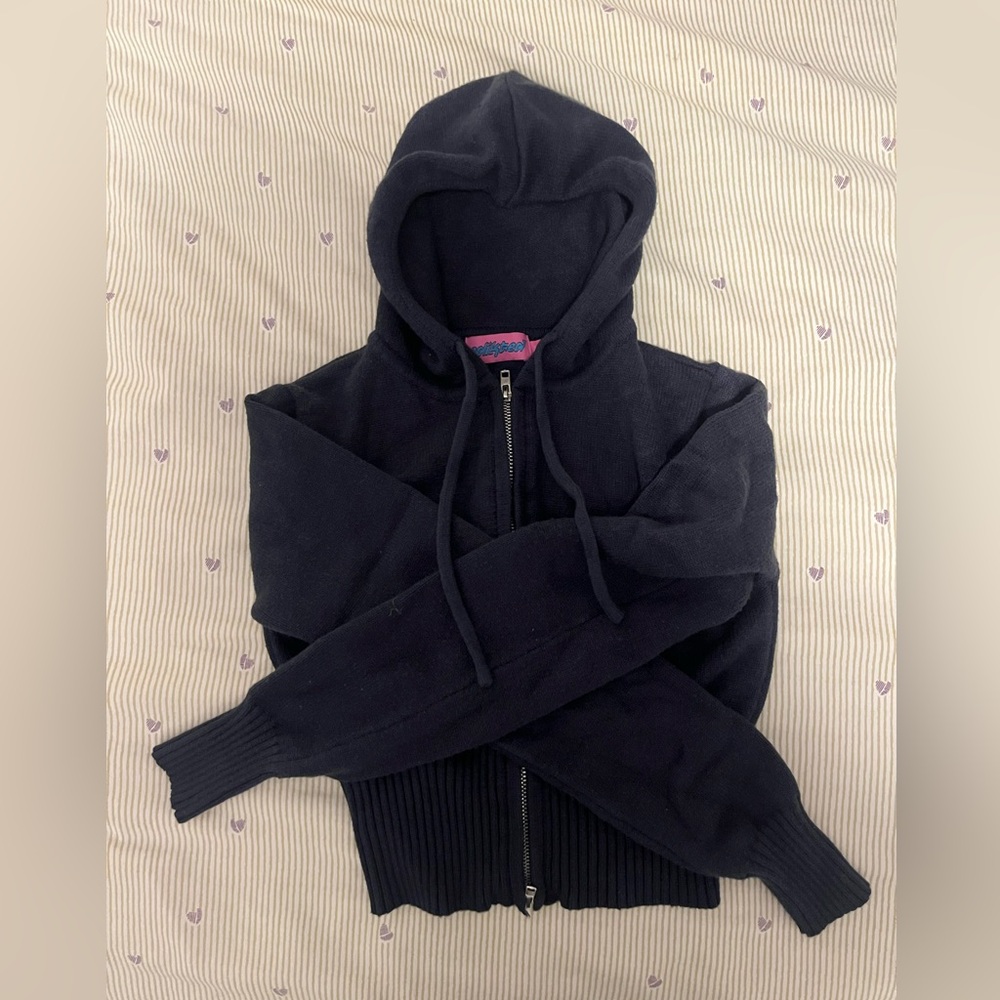 EDIKTED Desiree crop zip up - Picture 2 of 2